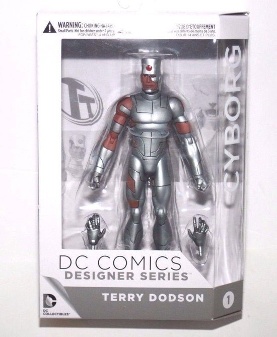 DCFigsDesigner Dodson Earth Cyborg Action Figure