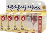 Difrax Flessenspeen Soft Kers M Voordeelverpakking