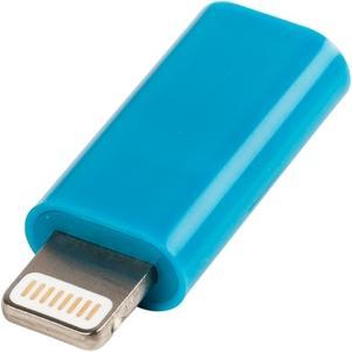Lightning Adapter Apple Lightning USB MicroB Female Blauw