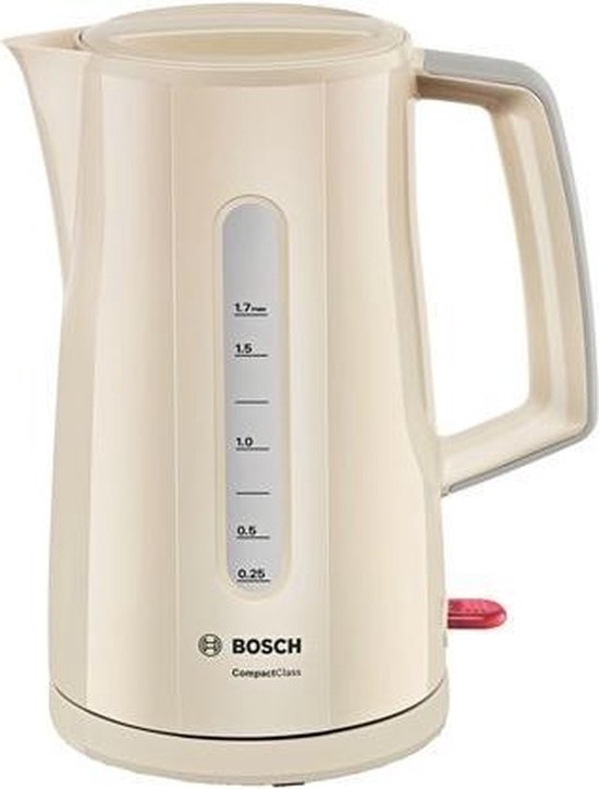 Bosch TWK3A017 CompactClass Waterkoker - Crème bol.com