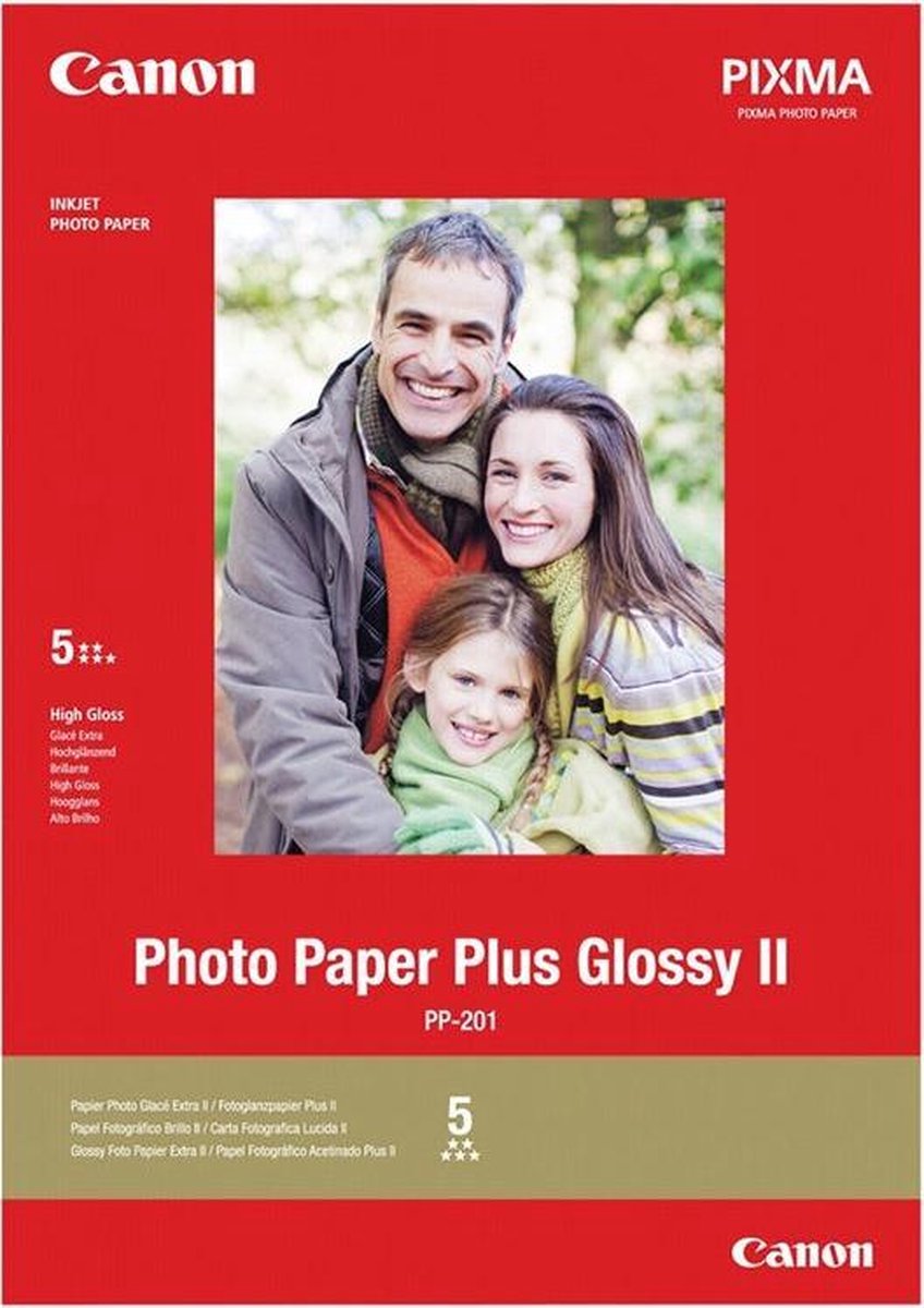 Canon pakken fotopapier Paper PP-201 (A3+, 20 Sheets)