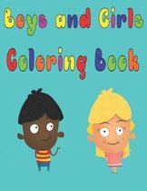 Boys and Girls Coloring Book