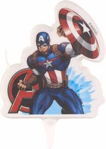 DEKORA - Captain America verjaardagskaars