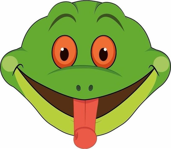 Masque de grenouille en carton pour enfants | bol.com