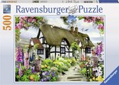 Ravensburger puzzel Idyllische cottage - Legpuzzel - 500 stukjes - Multi