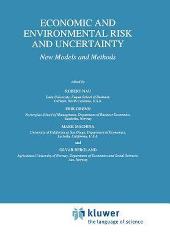 Theory and Decision Library B35- Economic and Environmental  ... - cover