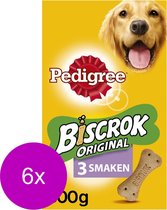 Pedigree Multi-Biscrok Mergbeen - Hondensnacks - 6 x Kip 500 g