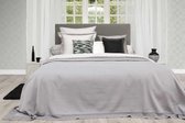 Heckett & Lane Persa - Bedsprei - Eenpersoons - 180x260 cm - Silvergrey