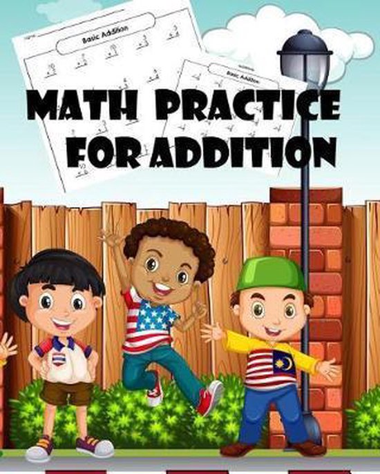Math Practice for Addition - cover