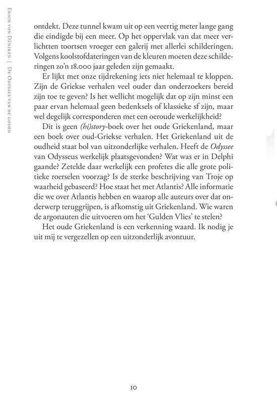 Tekst pagina over de Griekse mythologie, Atlantis en de Argonauten.