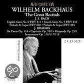 The Great Recitals: Bach, Brahms &