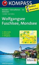 Kompass WK018 Wolfgangsee, Fuschsee, Mondsee