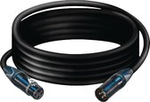 Tasker 6m, 2xXLR 6m XLR (3-pin) XLR (3-pin) Zwart audio kabel