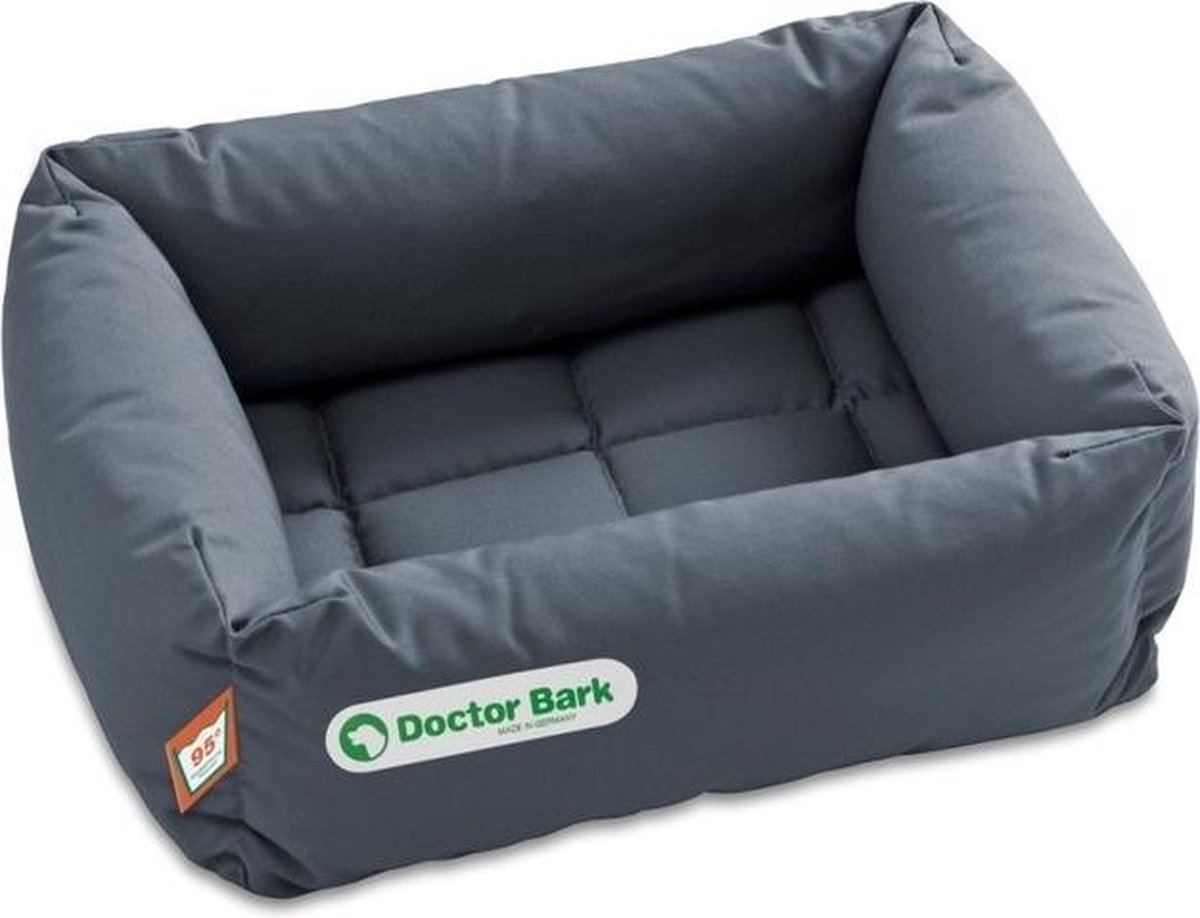 Doctor Bark hondenbed grijs, maat M