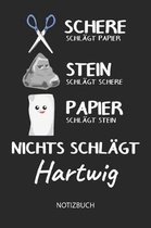 Nichts schl gt - Hartwig - Notizbuch