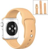 BD4U-SUPPLY Siliconen bandje - Apple Watch Series 1/2/3 (42mm) - Khaki