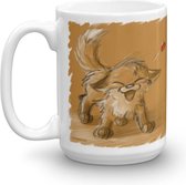 Howling Riot  - XL Mok - I Love you - Liefde - 445 ml