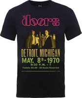 The Doors - Gradient Show Poster Heren T-shirt - M - Zwart