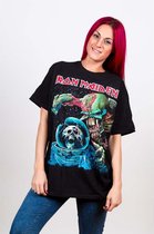 Iron Maiden Heren Tshirt -XL- Final Frontier Album Zwart