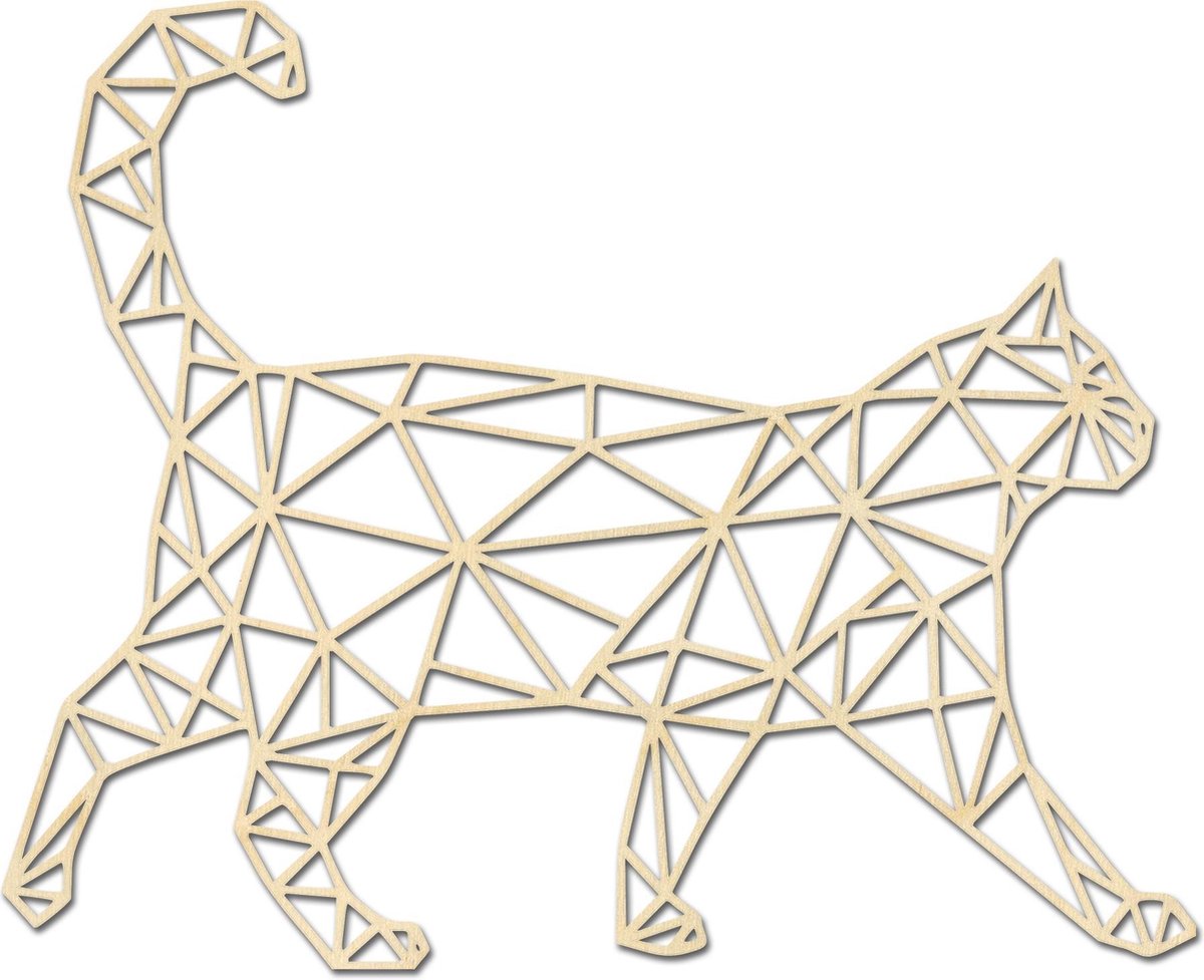 Geometrische Kat / Kater / Poes - Dieren