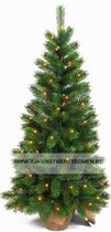 Royal Christmas® - Kunstkerstboom - Bogota pot boom - 75 cm - 50 lampjes- op batterijen