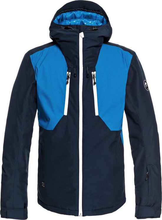 Quiksilver Mission Plus Snowboard Jacket Heren Wintersportjas - Maat XL -  Mannen - blauw | bol.com