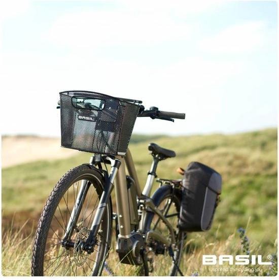 Basil Miles Fietsrugzak - Enkele fietstas - Zwart - 13 Liter van Basil — afbeelding 5