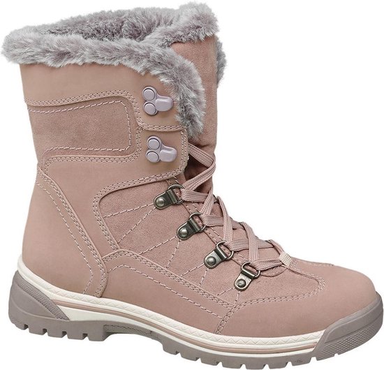 Cortina Dames Roze snowboot warm gevoerd Maat 36 bol