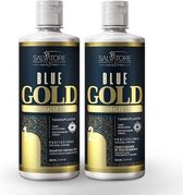 Lissage tanin SALVATORE BLUE GOLD Classic 2x1 L  Lissage bresilien Sans Formol