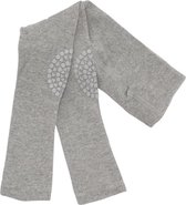 Gobabygo Legging Antislip Junior Grijs Melange Maat 74/80