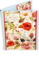 Bloemen wenskaarten mapje / Notecards envelopes