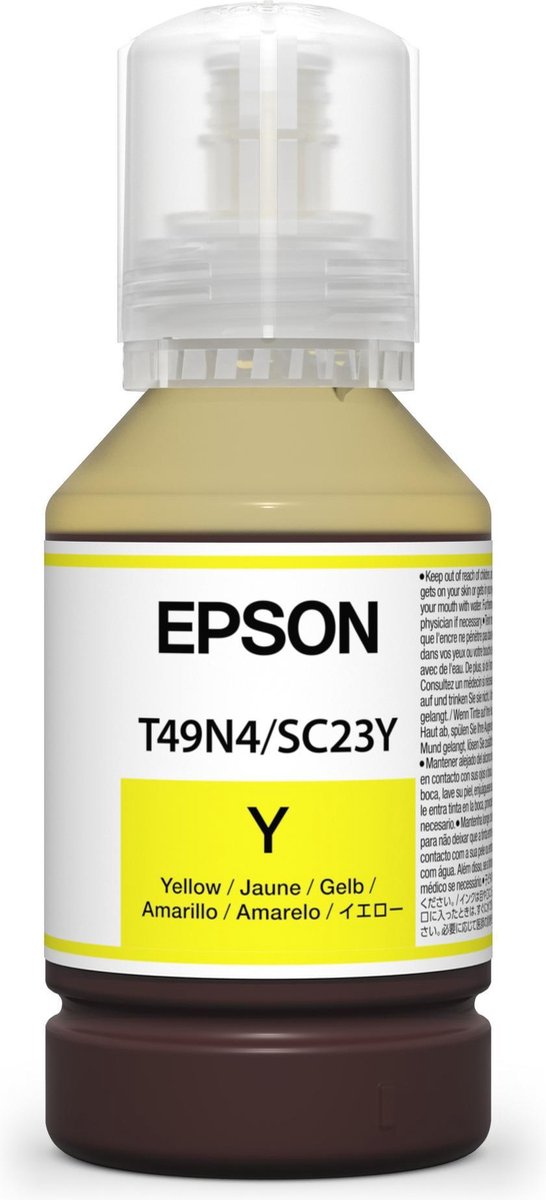 Epson Dye Sublimation Yellow T49N400 (140mL)