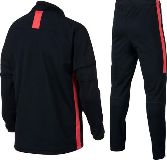 Nike Trainingspak - Maat 158 - Unisex - zwart/rood junior | bol.com