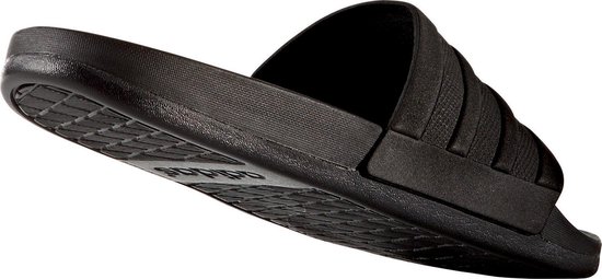 adidas CF Adilette Plus Mono Slippers Volwassenen - Black - Maat 43 - adidas