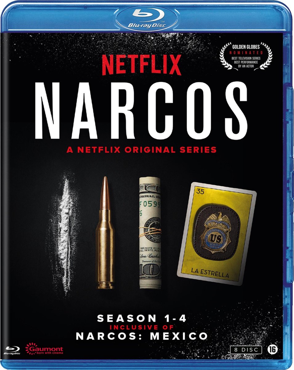 Narcos box 1-4 (Blu-ray), Paulina Gaitan | DVD | bol.com