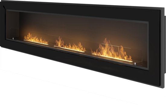 Simple Fire - bio - ethanol Haard Wandhaard - 180 x 49 cm. | bol.com