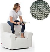 Milos meubelhoezen - Hoes voor fauteuil 70-110cm - Lichtgrijs