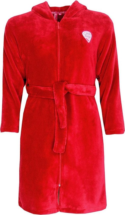 AnnaRebella Filles Robe de chambre dépoussiéreur rouge Tailles ANBRM2505B: 164