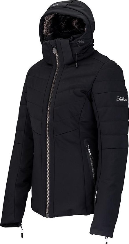 Ziek persoon Etna Meisje Falcon Camilla ski-jas dames zwart | bol.com
