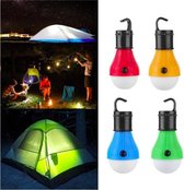 3 Leds Draagbare Mini Tent Licht / Camping / Tuin / Vakantie / Haak lamp / Ophang lamp / Kinderen / Zaklamp / Kleur: Blauw