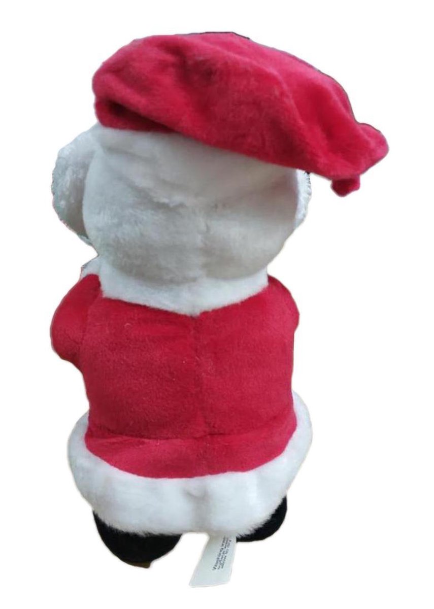 Père Noël chantant "I Feel Good" Père Noël 30 cm Père Noël