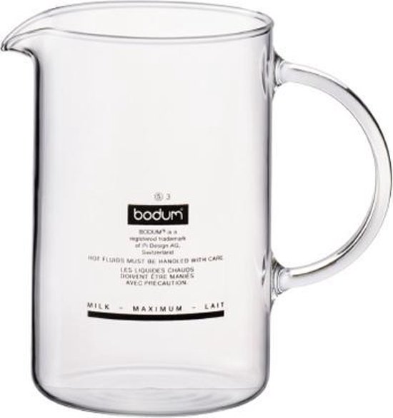Bodum Reserveglas voor Melkopschuimer 0,25L | bol.com