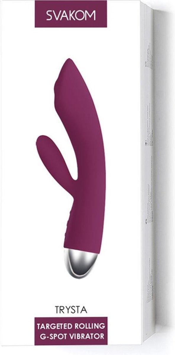 Goedkoopste Svakom - Trysta Rabbit Vibrator Violet