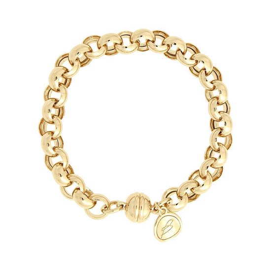 Bronzallure Rolò Bracelet with Magnetic Clasp Yellow Gold (WSBZ00641Y)