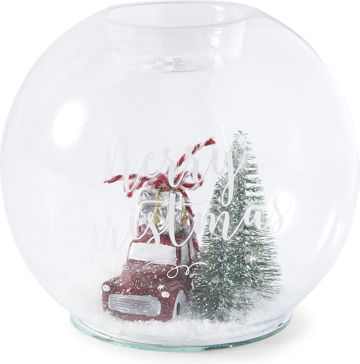 Rivièra Maison Christmas World Tealight Holder - M - Glas - Transparant |  bol.com