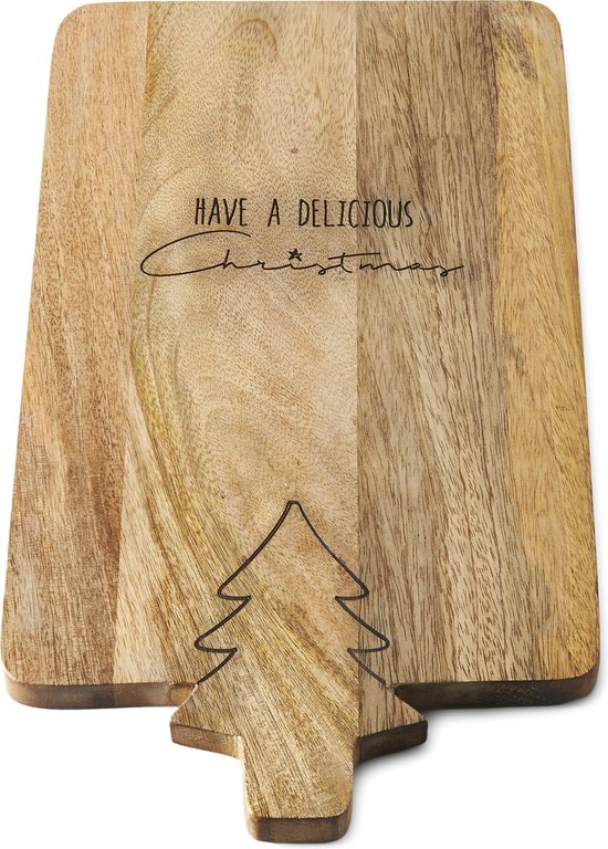 spiritueel Verzending warmte Rivièra Maison Delicious Christmas Cutting Board - Snijplank - Hout - Bruin  | bol.com