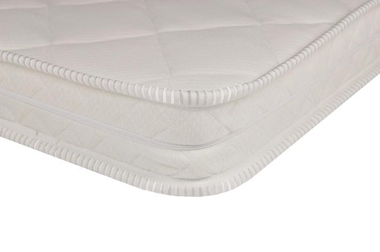 Matrassenmaker - matras 50x90 koudschuim HR40 dubbeldoek met rits