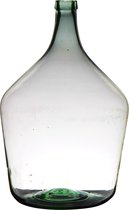 Hakbijl Glass Mondgeblazen Fles - Gerecycled Glas - Medium: 15L
