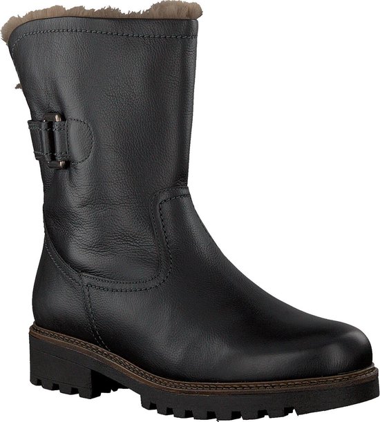 Gabor Dames Enkelboots 813 - Zwart - Maat 40,5 | bol.com