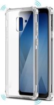 Coque en TPU antichoc transparente pour Samsung Galaxy A6 + (Plus 2018) (bords renforcés)